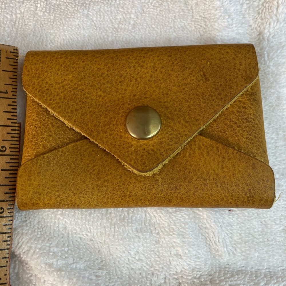 KMM & Co Mustard Card Envelope.